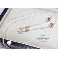 ราคา สร้อยคอเงินแท้99 งานสุโขทัย สร้อยลายสี่เสา ลงยา สีแดง งานสุโขทัย สร้อยหนา 2 0 มิล ยาว 18 24 นิ้ว ไม่รวมจี้ค่ะ (8008017964)