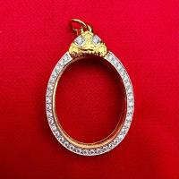 ราคา กรอบพระทรงไข่หัวสิงห์ฝังเพชร (19872194688)