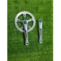 ราคา จานดูด ใบเหล็ก ขามิเนียม Fix Gear 42 ฟัน พร้อมขาจาน มี 2 สีให้เลือก สีดำ เงิน สามารถเปลี่ยนใบจานได้ (5967954608)