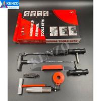 ราคา KENZO ชุดเครื่องมือถอดกระจกรถยนต์ ชุดตัดกาวกระจกรถยนต์ แบบครบเซ็ต (19182174732)