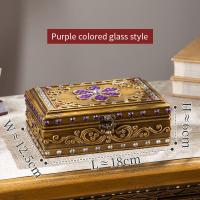 ราคา กล่องเครื่องประดับไม้เนื้อแข็ง กล่องเก็บของ Vintage Decorative กล่องไม้ กล่องเก็บของไม้ กล่องไม้พร้อมกระจก กล่องสี่เหลี่ยมผืนผ้า กล่องเก็บเครื่องประดับ (21511755501)