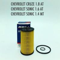 ราคา ไส้กรองน้ำมันเครื่อง กรองน้ำมันเครื่อง Oring รองน๊อตถ่าย CHEVROLET CRUZE 1 8 SONIC 1 6 AT ปี 2010 2016 by ACDelco (12294169560)