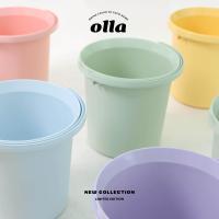 ราคา OLLA ถังน้ำ ถังน้ำพลาสติก 25 ลิตร พร้อมหูหิ้ว สีพาสเทล (14362461288)