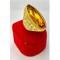 ราคา แหวนทอง 18K พลอยบุษราคัมสีเหลือง ช่วยเสริมบารมี โชคลาภ วาสนา (21531305767)