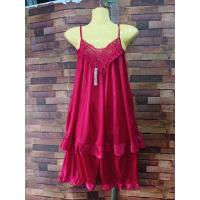 ราคา 94 ชุดนอนผ้าแพรเนื้อผ้าใส่สบาย สายสามารถปรับได้ค่ะ (18574921227)