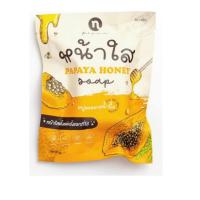 ราคา SPNEW สบู่มะละกอน้ำ ผึ้งโฉมใหม่ สบู่หน้าใส ของแท้100 Papaya Honey Soap 60g (21560056754)