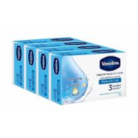 ราคา แพ็ค 4 ก้อน Vaseline วาสลีน สบู่ก้อน เฮลตี้ พลัส 65ก x4ก้อน 3สูตร VASELINE CLEANSING สบู่ผสมสารบำรุงผิวจากวาสลีนโลชั่น 1 แพ็ค 4 ก้อน 75 g (3986118392)