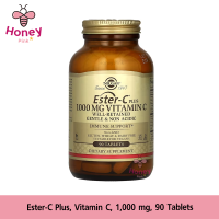 ราคา Solgar Ester C Plus Vitamin C 1000 mg 90 Tablets (21611547538)