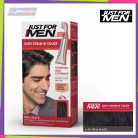ราคา Just For Men Color Easy Comb in Color Hair Coloring for Men ผลิตภัณฑ์ย้อมดำ ง่ายใน 10 นาที ชาย ไม่มีแอมโมเนีย ไม่มีเปอร์ออกไซด์ ย้อมผมผู้ชาย men hair color (2483064168)