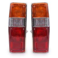 ราคา iBarod ไฟท้าย พร้อมหลอด ขอบโครเมี่ยม สีส้มแดงใส สำหรับ Toyota RN30 RN40 ปี 1978 1983 (20453067358)