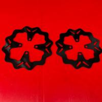 ราคา จานเบรกKSR 110 ลายดอกตรง kawasaki เคเอสอาร์ สินค้าขายเป็นคู่หน้าหลัง ใส่ทดแทนของเดืมได้เลย ขนาด หน้า200มม หลัง190มม (21694540485)