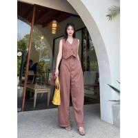 ราคา ชุดเซต เสื้อกั๊ก กางเกงขายาวบาน ลุค girl boss ชุดทำงาน สุดปัง (21591485410)