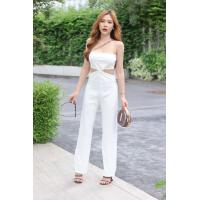 ราคา จั้มขายาวแต่งสายโซ่เว้าข้าง (16639623861)