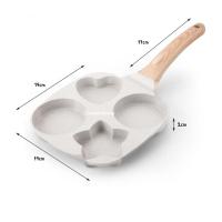 ราคา กระทะทอดไข่ รูปหัวใจ ดาว วงกลม ขนาด20cm กระทะเคลือบ เมนูอาหารเช้าสไตล์มินิมอล ChokdeeHome app (21591391090)