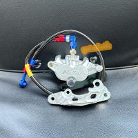 ราคา ปั้มนิชชิน NISSIN พร้อมขาจับมิเนียม สายถักเอิร์นใส่W125 W110i SONIC พร้อมผ้าเบรค ปั้มนิชชิน ปั้ม2พอท ปั้มล่างนิชชิน (21572757812)