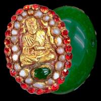ราคา สมเด็จพระพุฒาจารย์ โต พรหมรังสี ประดับพลอย เนื้อหยกเขียว สมเด็จกรุวังหน้า สมเด็จกรุวัดพระแก้ว (17702808220)