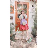 ราคา ชุดเดรสเรนโบว์ผ้าฝ้าย (19614357828)