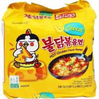 ราคา Samyang มาม่าเกาหลี รสชีส สูตรเผ็ด ชนิดแห้ง ขนาดแพ็ค 5 ซอง (8052360409)
