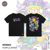 ราคา เสื้อยืด OVER SIZE ลายสตรีท PURPLE DRANK ซิมซันปั่น (20045583346)