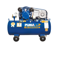 ราคา PUMA ปั๊มลม รุ่น PP2 PPM220V ขนาด 64 ลิตร พร้อมมอเตอร์ PUMA 1 2 แรง 220V ปั้มลมสายพาน (20575851009)