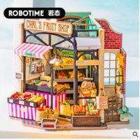 ราคา บ้านตุ๊กตาDIY ROBOTIME Ruotai diy hut DG142 (6139694864)