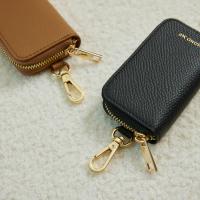 ราคา Key Zip Around กระเป๋าเก็บกุญแจ หนังวัวแท้ หนัง Epsom (18492296738)