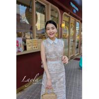 ราคา LAYLA เดรสลูกไม้ self portrait ผ้าลูกไม้เกรดพรีเมี่ยม ทรงเข้ารูปสวย CARDIGAN NISTA (21719577910)