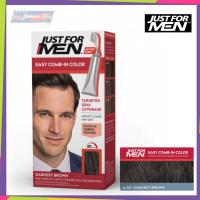 ราคา Just For Men Color Easy Comb in Color Hair Coloring for Men ผลิตภัณฑ์ย้อมดำ ง่ายใน 10 นาที ชาย ไม่มีแอมโมเนีย ไม่มีเปอร์ออกไซด์ ย้อมผมผู้ชาย men hair color (4252998578)