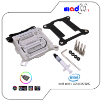 ราคา บล็อคน้ำซีพียู RGB แบรนด์ IM Cooler CPU water block AM3 4 5 GEN11 12 13 LGA1700 20XX 115X RGB บล็อคน้ำสำหรับชุดน้ำเปิด (20962639735)