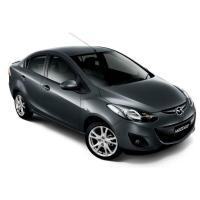 ราคา Mazda2 DE Mazda2 Skyactiv คิ้วรีดน้ำเส้นนอก สีดำ Mazda แท้ศูนย์ 100 ปี 2009 2020 (13037417393)
