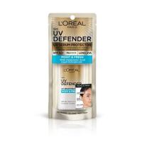 ราคา Loreal Defender ลอรีอัล ปารีส ครีมกันแดด คุมมัน ยูวี ดีเฟนเดอร์ SPF50 PA เซรั่ม 50 ml (21633536388)