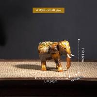 ราคา ไม้แกะสลักทั้งช้าง Equipments ไม้เนื้อแข็งช้างห้องนั่งเล่น Desktop Equipments ห้องนั่งเล่นตู้ทีวีตกแต่งช้างสีทอง ช้างไม้จามจุรี ช้างไม้แกะสลัก (21590817254)