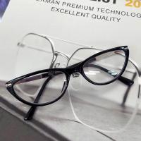 ราคา แว่นตา แว่นสายตายาว แว่นอ่านหนังสือ แว่นตาผู้หญิง แว่นทรงแคทอาย รุ่น QP 734 สามารถเปลี่ยนเลนส์ได้ มีหลายสี ทรงแคทอาย (19764946684)