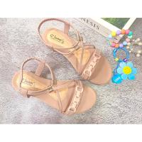 ราคา ใหม่ รองเท้าแตะรัดส้น แบบสวมและหนีบ สไตล์วัยรุ่น แนววินเทจ สินค้าพร้อมส่ง (21429293850)