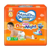 ราคา มามีโพโค แฮปปี้ เดย์ ไนท์ ไซส์ S ห่อ19ชิ้น (20566870652)