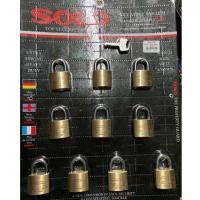 ราคา กุญแจ SOLO ระบบลูกปืน 35mm10ตัวชุด ของแท้100 (16082871926)