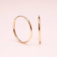 ราคา Grace Fine Jewelry ต่างหูห่วงทองแท้9K Thin hoops Small size (9807338315)