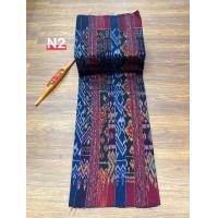 ราคา ผ้าฝ้ายมัดหมี่ทอมือลายรวมดาว (21404482595)