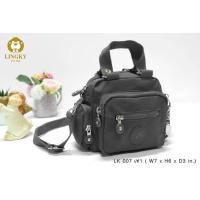 ราคา กระเป๋าสะพายข้าง Lingky รุ่นมินิ ขนาด7นิ้ว 5ช่องซิป พร้อมสายสะพายยาว (20976243620)