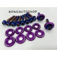 ราคา น็อต น็อตไทเท น็อตแต่งห้องเครื่องไทเท ชุด 10 ตัว มีให้เลือก2ขนาด ความสวยงามให้ห้องเครื่อง (9678379723)