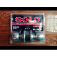 ราคา ลูกบิด ลูกบิดประตู ลูกบิดสแตนเลส ลูกบิดประตูห้องนอน ยี่ห้อ โซโล SOLO รุ่น C 531 SS เกรดA สินค้าแท้ 100 by JHW (7158716097)