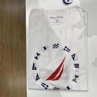 ราคา จุดผ้าฝ้าย 100 NAUTICA Nautica ใหม่ผู้ชายฤดูร้อนสบาย ๆ คอกลมแขนสั้นเสื้อยืด (18442303513)