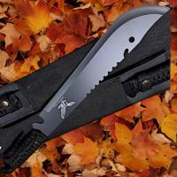 ราคา อุปกรณ์เดินป่า มีดยาว มีดสปาต้า มีดเดินป่า LS 083ใบดำ มีดยาว มีดสปาต้า มีดเดินป่า 49cm (21469491597)