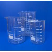 ราคา No Brand HBT Beaker Low Form บีกเกอร์แก้ว 1000 2000 ml เนื้อแก้ว Borosilicate glass 3 3 (16401749796)