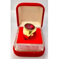 ราคา แหวนทอง 18K พลอยทับทิมสีแดง ช่วยเสริมพลังอำนาจ ความสำเร็จ (21530450100)