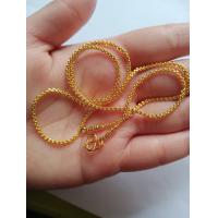 ราคา สร้อยคอทองหุ้ม ลายคอตกิต หนัก 2 สลึง แถมฟรีตะขอ (11570020341)