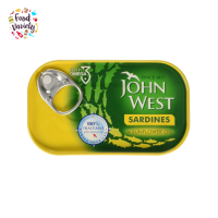 ราคา John West Sardines in Sunflower Oil 120g จอห์น เวสท์ ปลาซาร์ดีน ในน้ำมันดอกทานตะวัน 120 กรัม (21719759952)