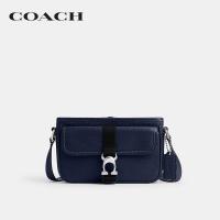 ราคา COACH กระเป๋าสะพายข้างผู้ชายรุ่น Beck Slim Crossbody สีฟ้า CM335 DEB (21569799723)