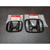 ราคา 1 คู่ โลโก้ตัว H HONDA ACCORD G10 2019 2023 สีดำเงา Black piano ติดหน้ารถ และ ท้ายรถ honda Accord G10 2020 2023 (21738328345)