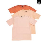 ราคา YuenPuen ซื้อเป็นเซตถูกกว่า 1 เซต 3 ตัว เซตโทนส้ม เสื้อยืดคอกลม สีส้มอ่อน โอรส และสีส้มอิฐ (21605846595)